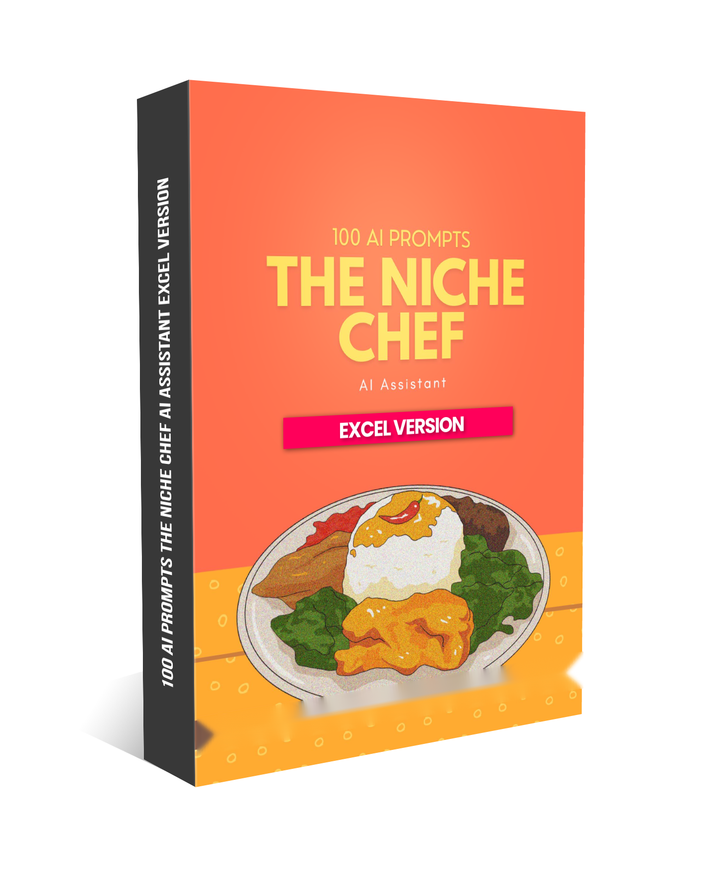 100 AI Prompts The Niche Chef AI Assistant Excel
