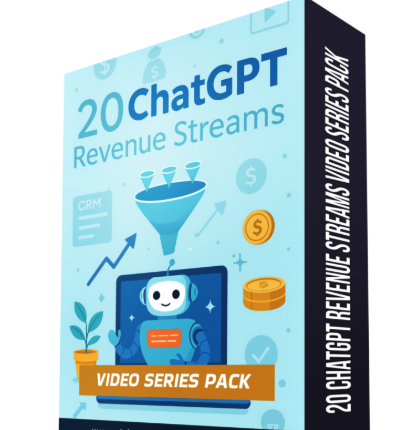 20 ChatGPT Revenue Streams Video Series Pack