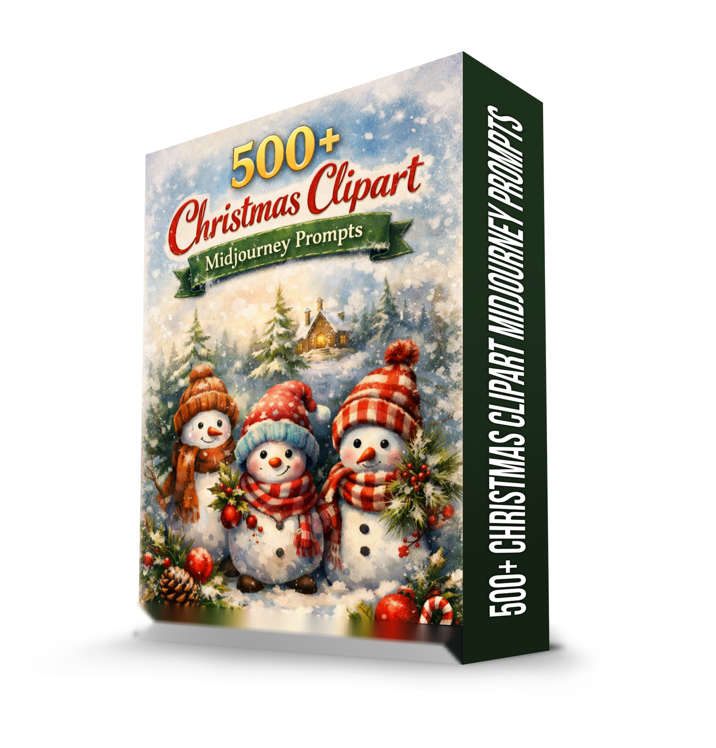 500+ Christmas Clipart Midjourney Prompts