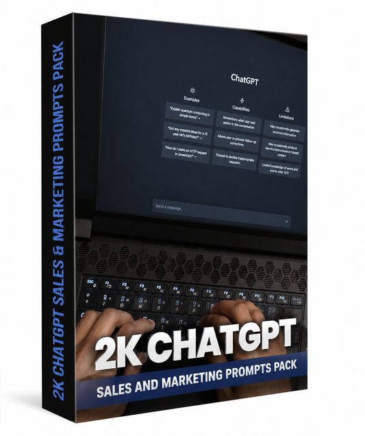 2K ChatGPT Sales & Marketing Prompts Pack